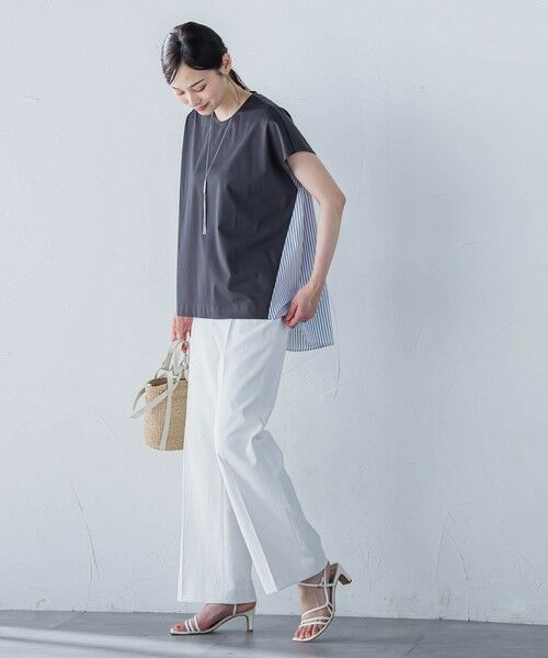 LAUTREAMONT / ロートレアモン カットソー | Hari-Puruジャージ2WAYカットソー≪洗濯機で洗える≫ | 詳細4