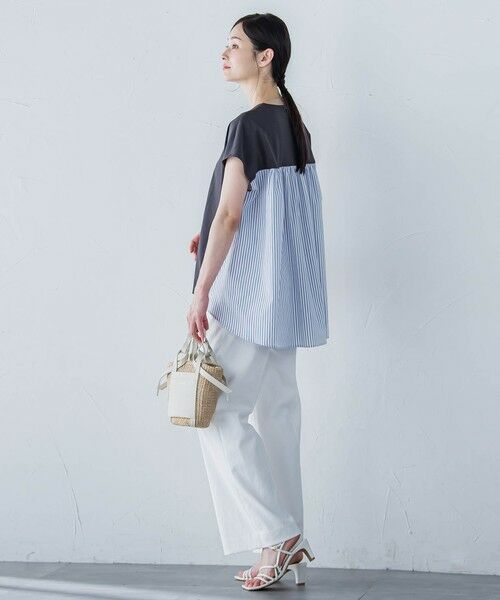 LAUTREAMONT / ロートレアモン カットソー | Hari-Puruジャージ2WAYカットソー≪洗濯機で洗える≫ | 詳細5