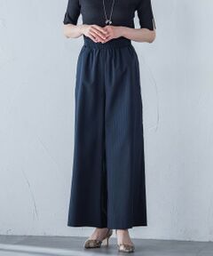 LAUTREAMONT / ロートレアモン その他パンツ | 【WEB限定】フィルムストライプイージーパンツ ≪手洗い可能≫