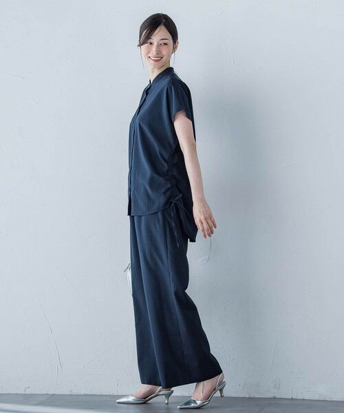 LAUTREAMONT / ロートレアモン その他パンツ | 【WEB限定】フィルムストライプイージーパンツ ≪手洗い可能≫ | 詳細4