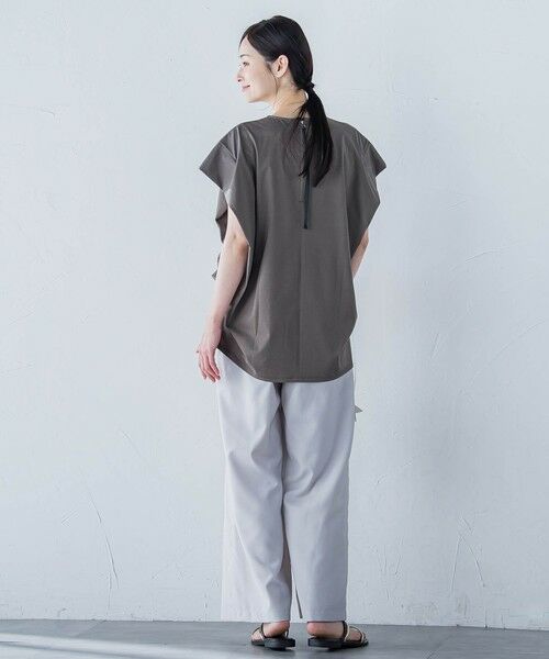 LAUTREAMONT / ロートレアモン その他パンツ | 【WEB限定】フィルムストライプイージーパンツ ≪手洗い可能≫ | 詳細11