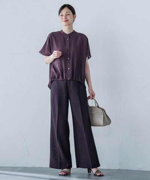 LAUTREAMONT / ロートレアモン その他パンツ | エアブリーズストレートワイドパンツ≪洗濯機で洗える≫ | 詳細14