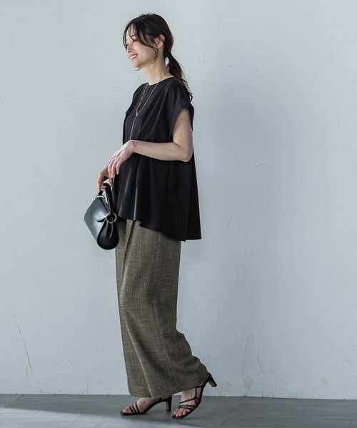 LAUTREAMONT / ロートレアモン その他パンツ | エアブリーズストレートワイドパンツ≪洗濯機で洗える≫ | 詳細19