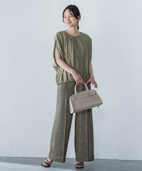 LAUTREAMONT / ロートレアモン その他パンツ | エアブリーズストレートワイドパンツ≪洗濯機で洗える≫ | 詳細21