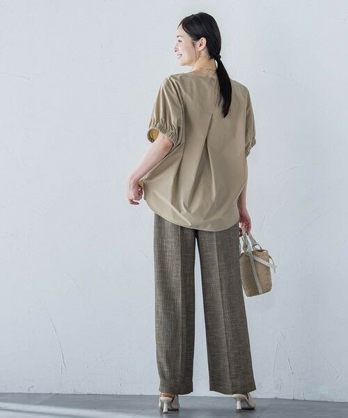 LAUTREAMONT / ロートレアモン その他パンツ | エアブリーズストレートワイドパンツ≪洗濯機で洗える≫ | 詳細24