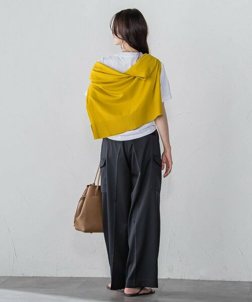 LAUTREAMONT / ロートレアモン その他パンツ | ストレッチカーゴサテンパンツ≪洗濯機で洗える≫ | 詳細4