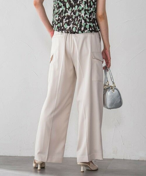 LAUTREAMONT / ロートレアモン その他パンツ | ストレッチカーゴサテンパンツ≪洗濯機で洗える≫ | 詳細13