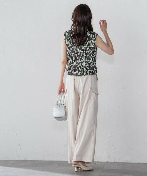 LAUTREAMONT / ロートレアモン その他パンツ | ストレッチカーゴサテンパンツ≪洗濯機で洗える≫ | 詳細17