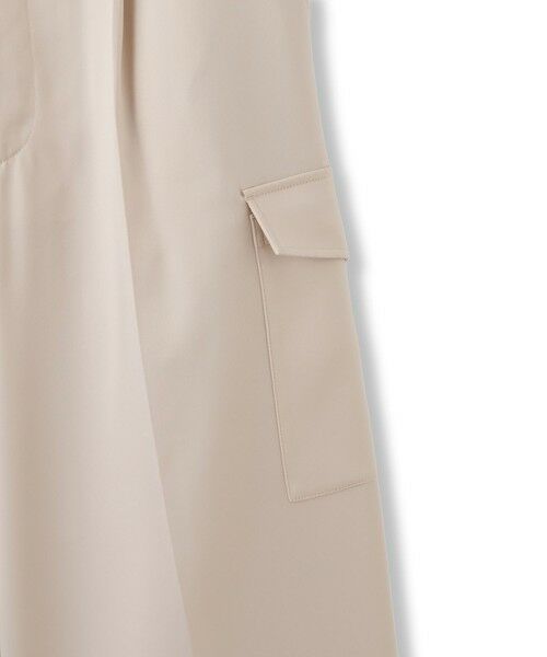 LAUTREAMONT / ロートレアモン その他パンツ | ストレッチカーゴサテンパンツ≪洗濯機で洗える≫ | 詳細8