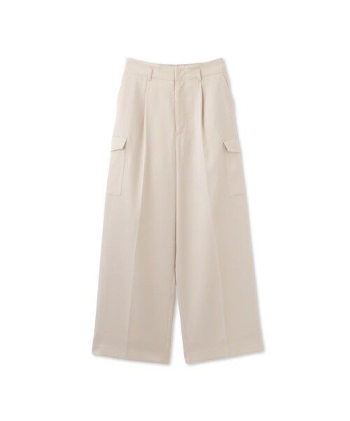 LAUTREAMONT / ロートレアモン その他パンツ | ストレッチカーゴサテンパンツ≪洗濯機で洗える≫ | 詳細11