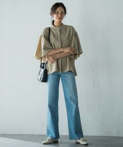 LAUTREAMONT / ロートレアモン デニムパンツ | 【JAPAN BLUE JEANS】デニムワイドパンツ≪洗濯機で洗える≫