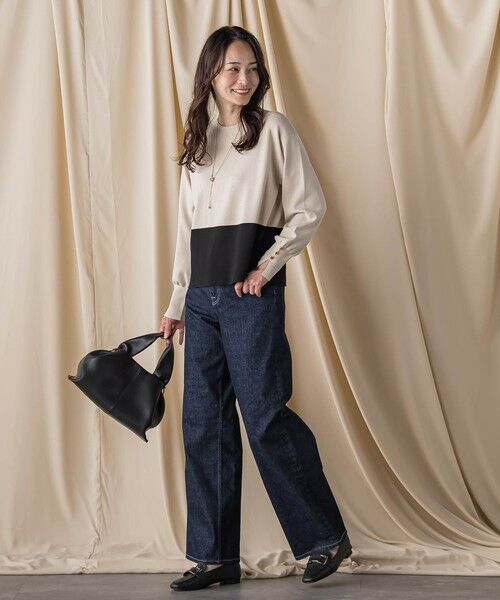 LAUTREAMONT / ロートレアモン デニムパンツ | 【JAPAN BLUE JEANS】デニムワイドパンツ≪洗濯機で洗える≫ | 詳細11