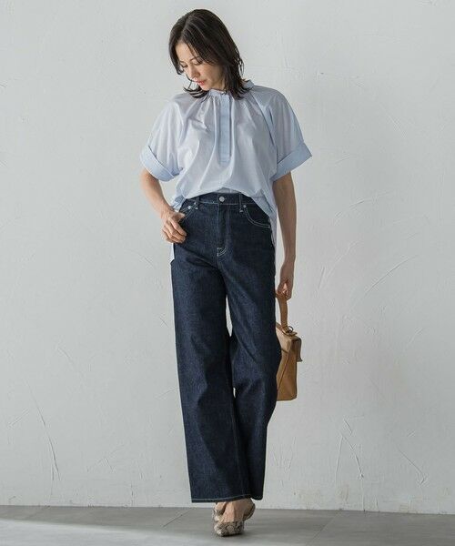 LAUTREAMONT / ロートレアモン デニムパンツ | 【JAPAN BLUE JEANS】デニムワイドパンツ≪洗濯機で洗える≫ | 詳細16