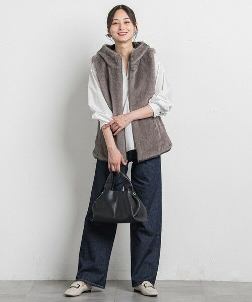 LAUTREAMONT / ロートレアモン デニムパンツ | 【JAPAN BLUE JEANS】デニムワイドパンツ≪洗濯機で洗える≫ | 詳細21