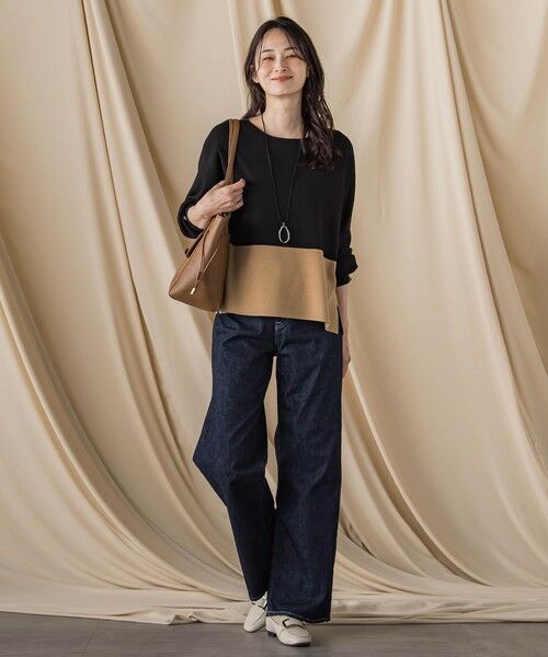 LAUTREAMONT / ロートレアモン デニムパンツ | 【JAPAN BLUE JEANS】デニムワイドパンツ≪洗濯機で洗える≫ | 詳細3