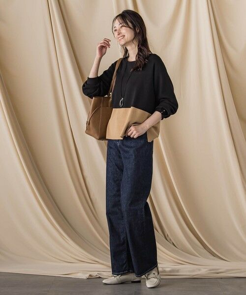 LAUTREAMONT / ロートレアモン デニムパンツ | 【JAPAN BLUE JEANS】デニムワイドパンツ≪洗濯機で洗える≫ | 詳細4