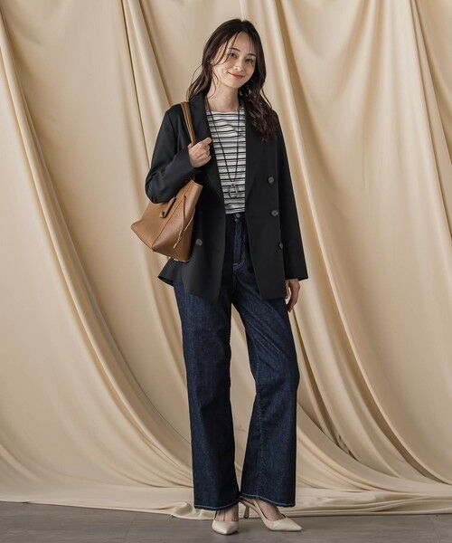 LAUTREAMONT / ロートレアモン デニムパンツ | 【JAPAN BLUE JEANS】デニムワイドパンツ≪洗濯機で洗える≫ | 詳細5