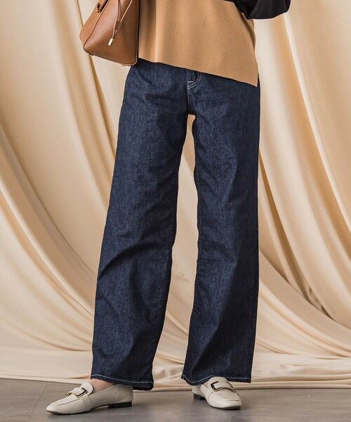 LAUTREAMONT / ロートレアモン デニムパンツ | 【JAPAN BLUE JEANS】デニムワイドパンツ≪洗濯機で洗える≫ | 詳細6