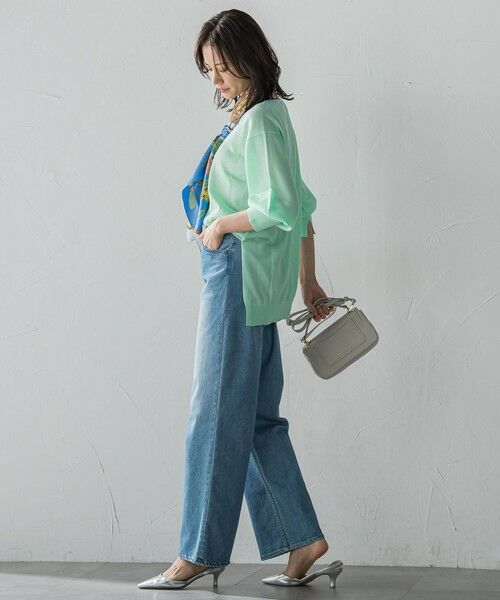 LAUTREAMONT / ロートレアモン デニムパンツ | 【JAPAN BLUE JEANS】デニムワイドパンツ≪洗濯機で洗える≫ | 詳細30