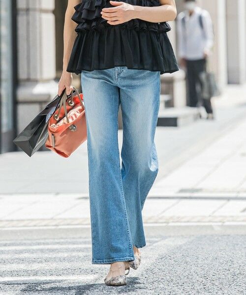 LAUTREAMONT / ロートレアモン デニムパンツ | 【JAPAN BLUE JEANS】デニムワイドパンツ≪洗濯機で洗える≫ | 詳細22