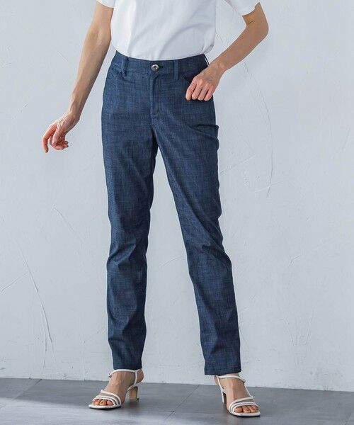 LAUTREAMONT / ロートレアモン デニムパンツ | ハイパーストレッチデニムライクパンツ≪洗濯機で洗える≫ | 詳細6