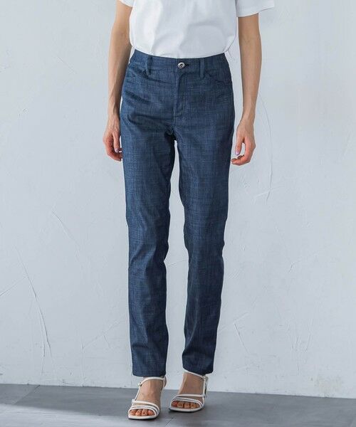 LAUTREAMONT / ロートレアモン デニムパンツ | ハイパーストレッチデニムライクパンツ≪洗濯機で洗える≫ | 詳細7