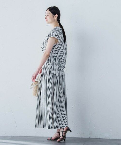 LAUTREAMONT / ロートレアモン ミニ・ひざ丈スカート | ワッシャーストライプスカート≪手洗い可能≫ | 詳細7