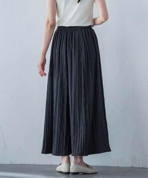 LAUTREAMONT / ロートレアモン ミニ・ひざ丈スカート | リンクルリッドエアリースカート≪洗濯機で洗える≫ | 詳細10