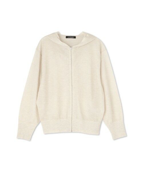 LAUTREAMONT / ロートレアモン ニット・セーター | 【一部店舗限定販売】シアーニットジップパーカー≪手洗い可能≫ | 詳細5