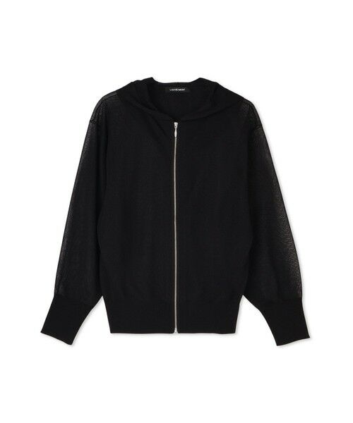 LAUTREAMONT / ロートレアモン ニット・セーター | 【一部店舗限定販売】シアーニットジップパーカー≪手洗い可能≫ | 詳細13