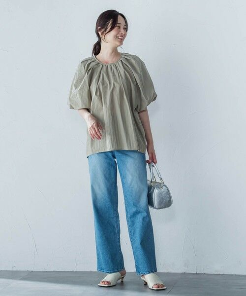 LAUTREAMONT / ロートレアモン シャツ・ブラウス | 【一部店舗限定販売】ワッシャーボリュームスリーブブラウス≪手洗い可能≫ | 詳細18