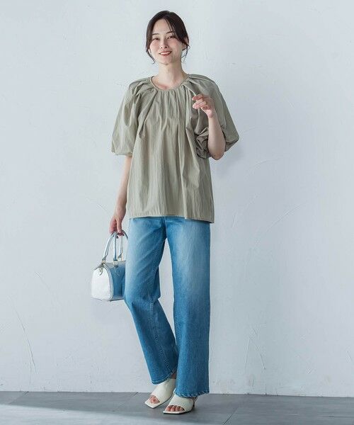 LAUTREAMONT / ロートレアモン シャツ・ブラウス | 【一部店舗限定販売】ワッシャーボリュームスリーブブラウス≪手洗い可能≫ | 詳細19