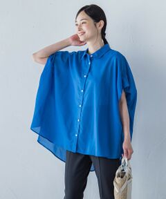 LAUTREAMONT / ロートレアモン シャツ・ブラウス | スパンボイルチュニックブラウス≪手洗い可能≫