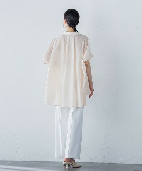 LAUTREAMONT / ロートレアモン シャツ・ブラウス | スパンボイルチュニックブラウス≪手洗い可能≫ | 詳細5