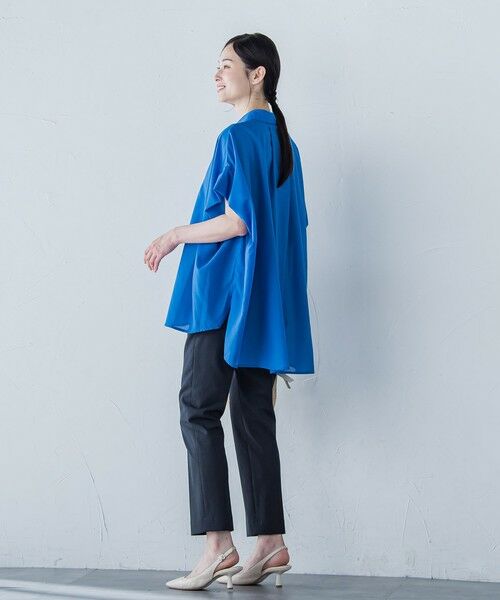 LAUTREAMONT / ロートレアモン シャツ・ブラウス | スパンボイルチュニックブラウス≪手洗い可能≫ | 詳細10