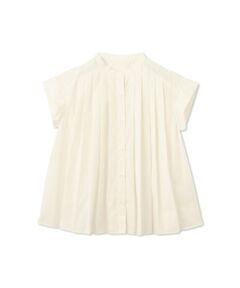 LAUTREAMONT / ロートレアモン シャツ・ブラウス | 【一部店舗限定販売】スタンドカラープリーツフレアブラウス≪手洗い可能≫