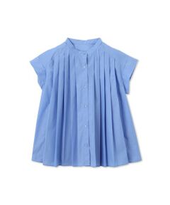 LAUTREAMONT / ロートレアモン シャツ・ブラウス | 【一部店舗限定販売】スタンドカラープリーツフレアブラウス≪手洗い可能≫