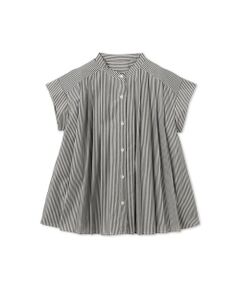 LAUTREAMONT / ロートレアモン シャツ・ブラウス | 【一部店舗限定販売】スタンドカラープリーツフレアブラウス≪手洗い可能≫