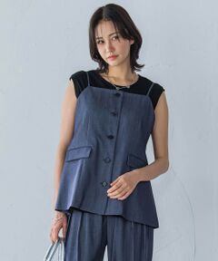 LAUTREAMONT / ロートレアモン シャツ・ブラウス | デニムライクキャミソール≪洗濯機で洗える≫