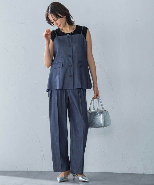 LAUTREAMONT / ロートレアモン シャツ・ブラウス | デニムライクキャミソール≪洗濯機で洗える≫ | 詳細5