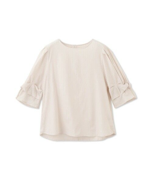 LAUTREAMONT / ロートレアモン シャツ・ブラウス | 【WEB限定】ラメストライプ袖タックブラウス ≪手洗い可能≫ | 詳細19