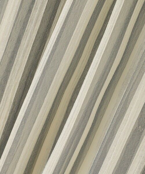 LAUTREAMONT / ロートレアモン シャツ・ブラウス | 【WEB限定】シアーストライプクルーネックブラウス≪手洗い可能≫ | 詳細8