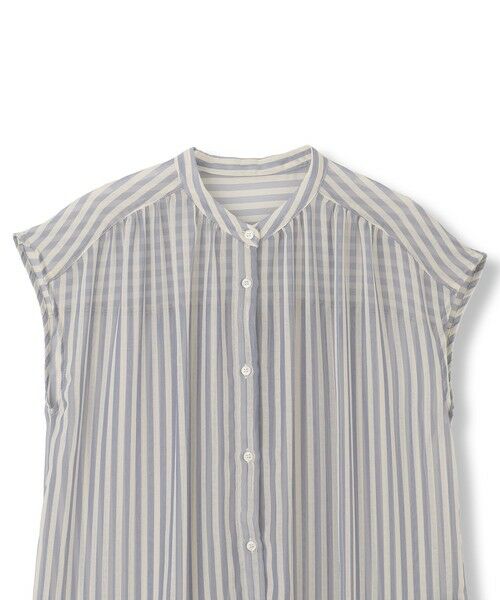 LAUTREAMONT / ロートレアモン シャツ・ブラウス | 【WEB限定】シアーストライプクルーネックブラウス≪手洗い可能≫ | 詳細14