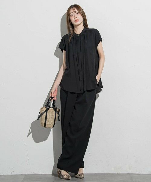 LAUTREAMONT / ロートレアモン シャツ・ブラウス | 【WEB限定】TRスバンブラウス≪手洗い可能≫ | 詳細2