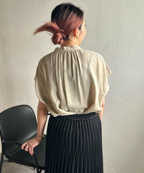 LAUTREAMONT / ロートレアモン シャツ・ブラウス | 【WEB限定】TRスバンブラウス≪手洗い可能≫ | 詳細8