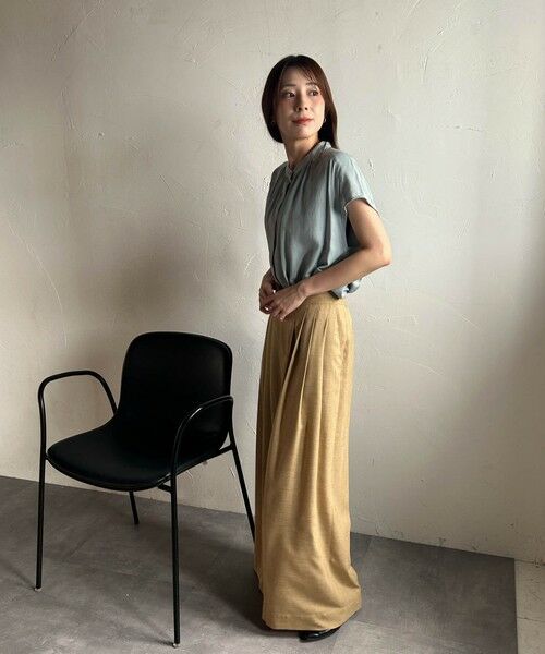 LAUTREAMONT / ロートレアモン シャツ・ブラウス | 【WEB限定】TRスバンブラウス≪手洗い可能≫ | 詳細12