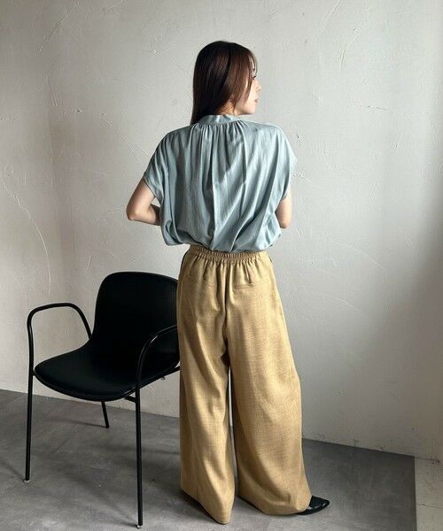 LAUTREAMONT / ロートレアモン シャツ・ブラウス | 【WEB限定】TRスバンブラウス≪手洗い可能≫ | 詳細13