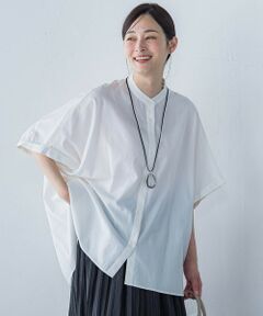 LAUTREAMONT / ロートレアモン シャツ・ブラウス | 【WEB限定】フランスアヤロングブラウス≪手洗い可能≫