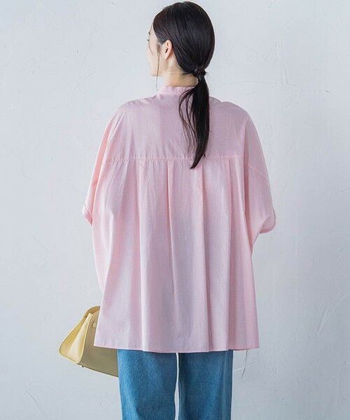 LAUTREAMONT / ロートレアモン シャツ・ブラウス | 【WEB限定】フランスアヤロングブラウス≪手洗い可能≫ | 詳細7