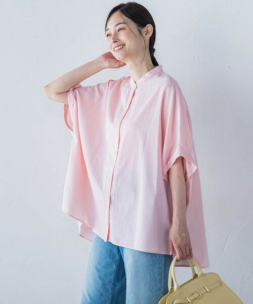 LAUTREAMONT / ロートレアモン シャツ・ブラウス | 【WEB限定】フランスアヤロングブラウス≪手洗い可能≫ | 詳細8